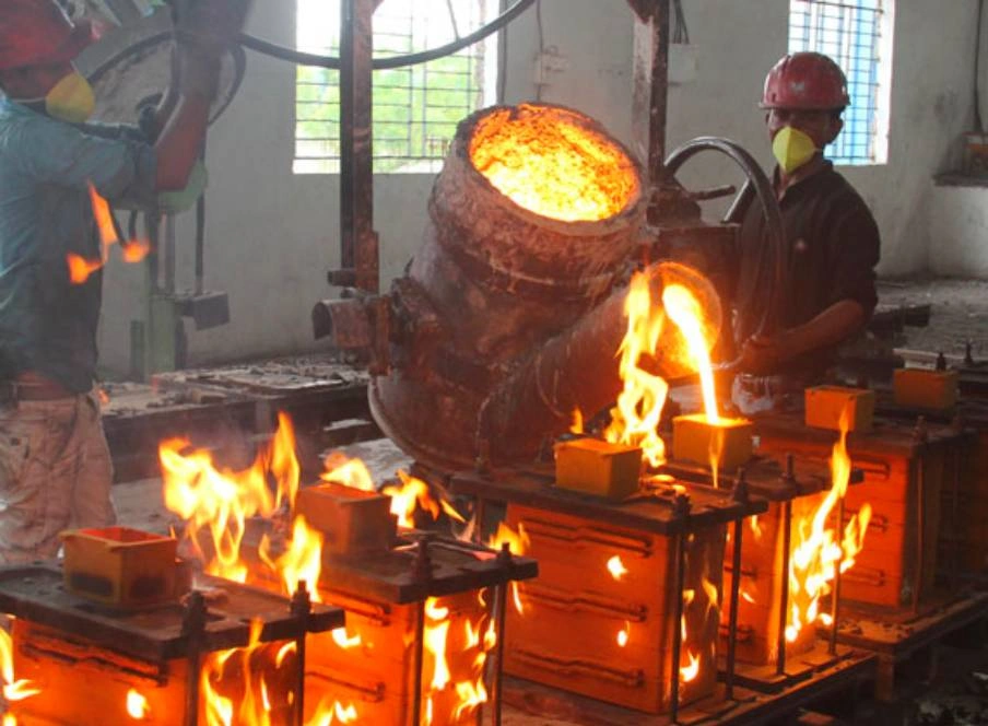 Custom metal casting for spare parts and equipment in Saudi Arabia